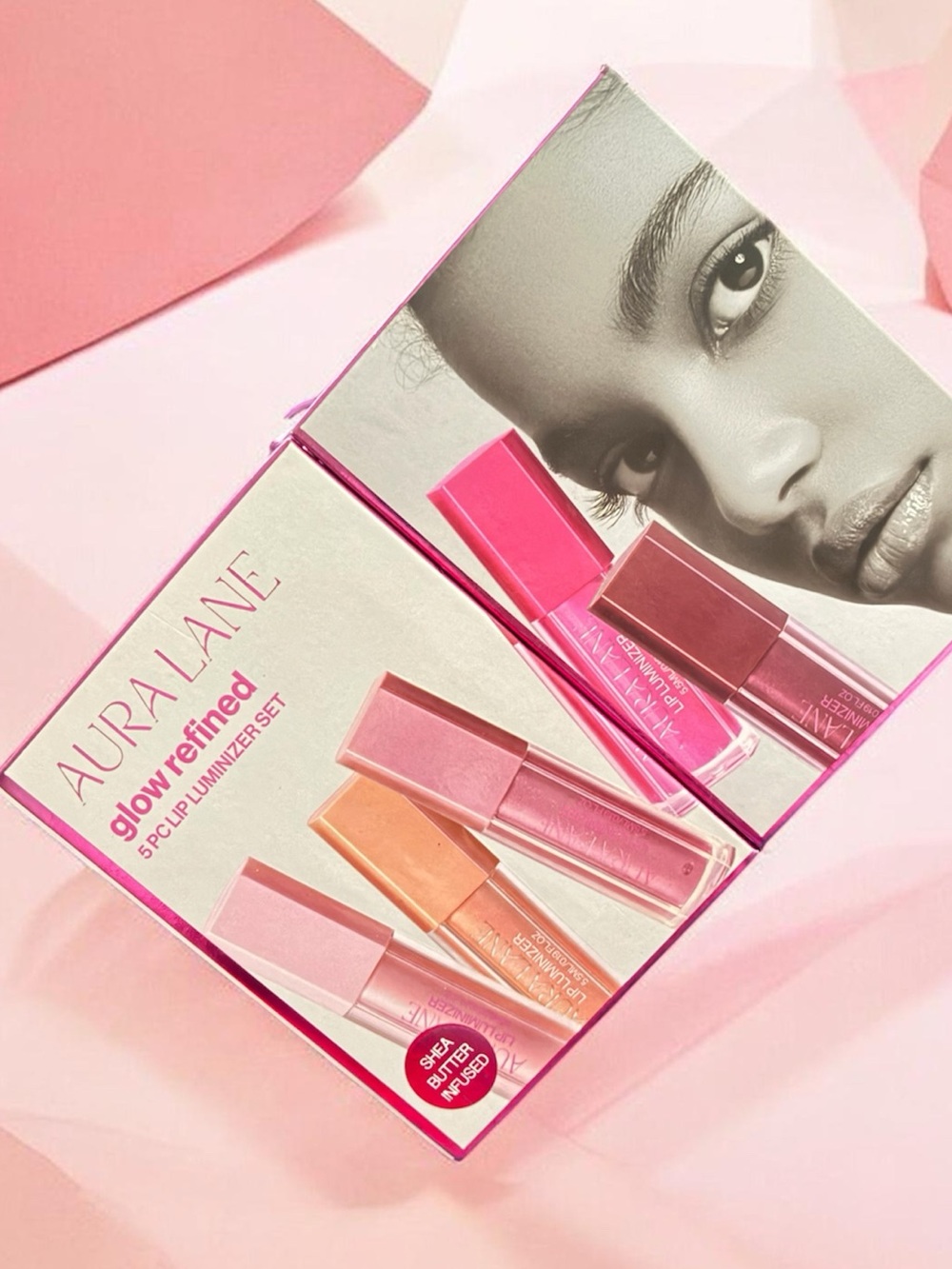 Glow Refined 5pc Lip Luminizer Set - Pink